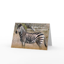 Tarjeta mágica Hanukkah