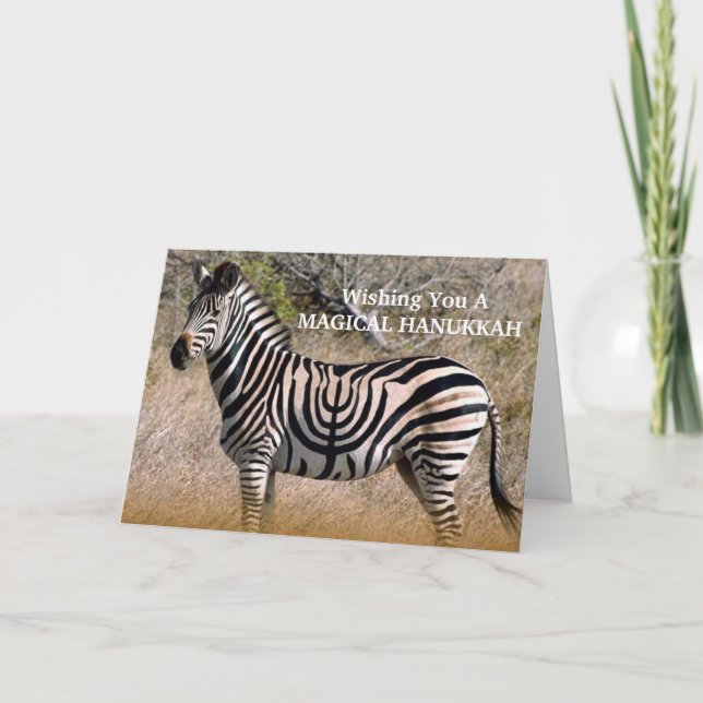 Tarjeta Magical Hanukkah (Anverso)