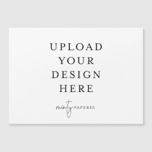 Tarjeta magnética 5" x 7" de paisaje