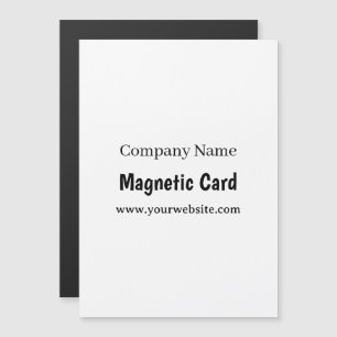 Tarjeta Magnética 5" x 7" para Promoción Empresari