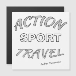 Tarjeta magnética Action Sport Travel