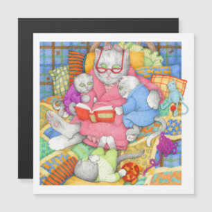 Tarjeta magnética BEDTIME STORS - Blanco