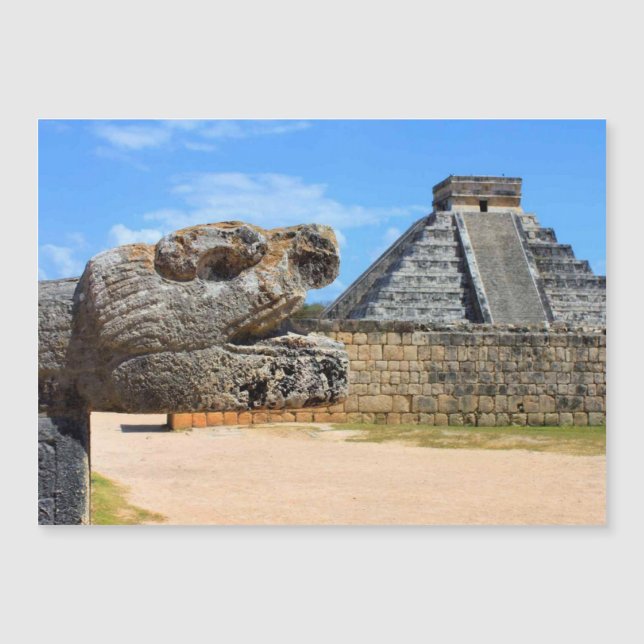 Tarjeta magnética Chichen Itza (Anverso)