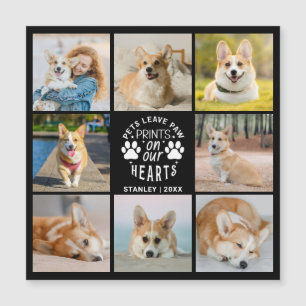Tarjeta magnética conmemorativa de mascota con col