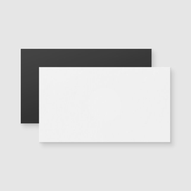 Tarjeta magnética de 3,5" x 2" (Anverso/Reverso)