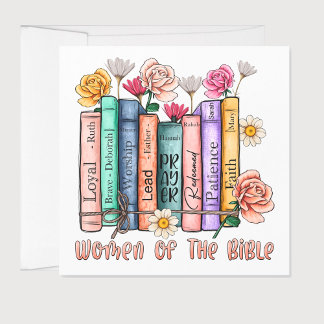 Tarjeta magnética de 5.25" para mujeres cristianas
