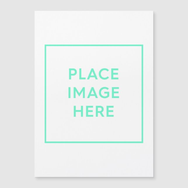 Tarjeta magnética de 5" x 7" (Anverso)