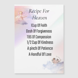 Tarjeta magnética de 5" x 7"