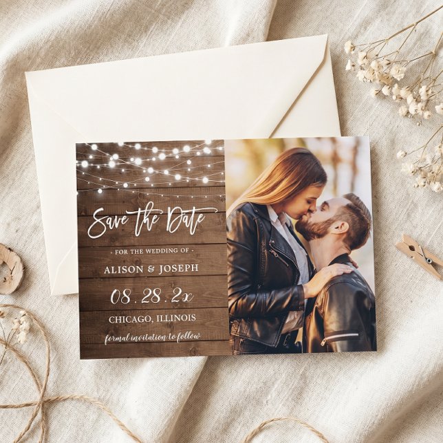 Tarjeta Magnética de Aviso de Fecha de Bodas con L (Subido por el creador)