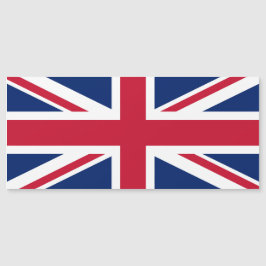 Tarjeta magnética de bandera británica