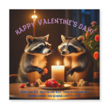 Tarjeta magnética de cena con luz de velas el día 