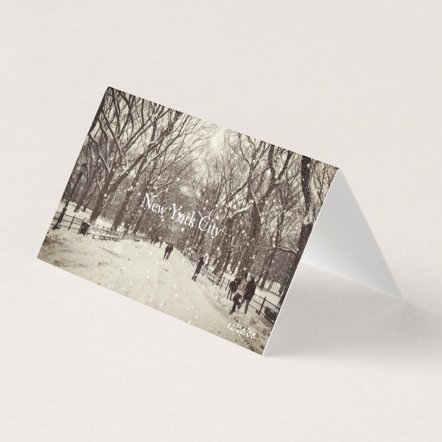 Tarjeta magnética de Central Park (Anverso)
