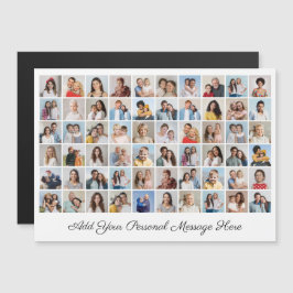 Tarjeta Magnética de Colaje de 60 Fotos Agrega tu