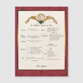 Tarjeta Magnética de Decoración Navideña para Neve