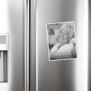 Tarjeta Magnética de Funeral Memorial de Celebraci