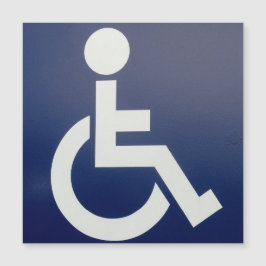 Tarjeta magnética de Handicap