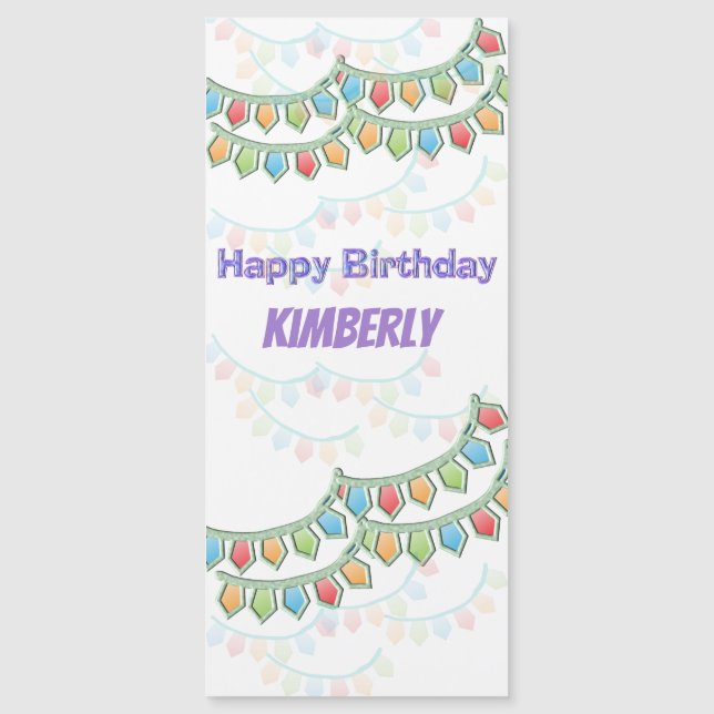 Tarjeta magnética de la bandera de la península de (Anverso)