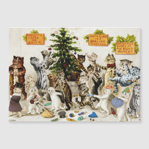 Tarjeta Magnética de la Fiesta de Navidad de los G