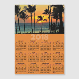 Tarjeta magnética de la foto del calendario de la