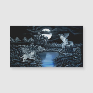 Tarjeta magnética de la lucha entre Golem y Golem 