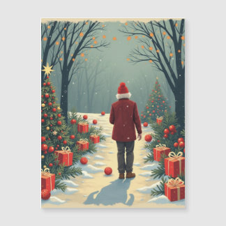 Tarjeta magnética de navidades