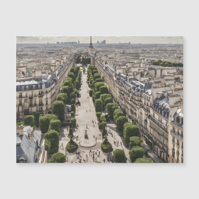 Tarjeta Magnética de París (Anverso)