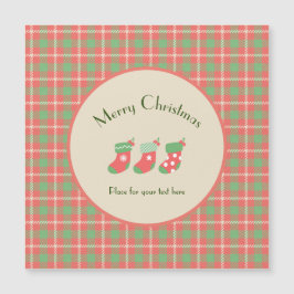 Tarjeta magnética de plástico de base roja para na