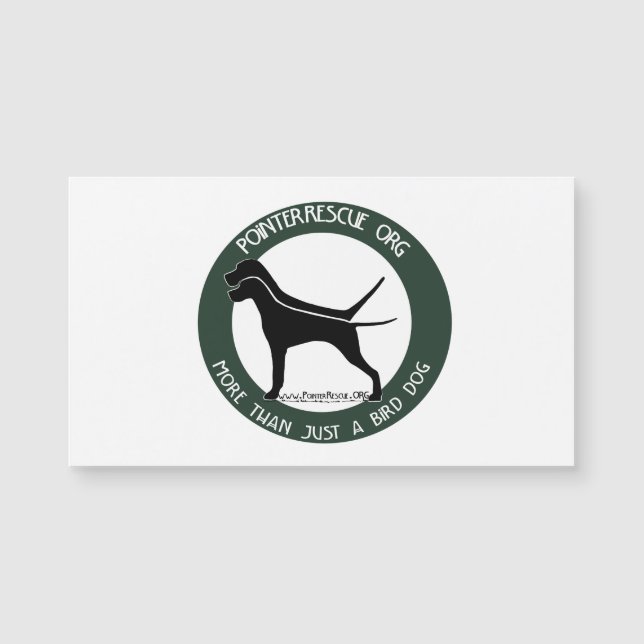 Tarjeta magnética de PointerRescue Org (Anverso)