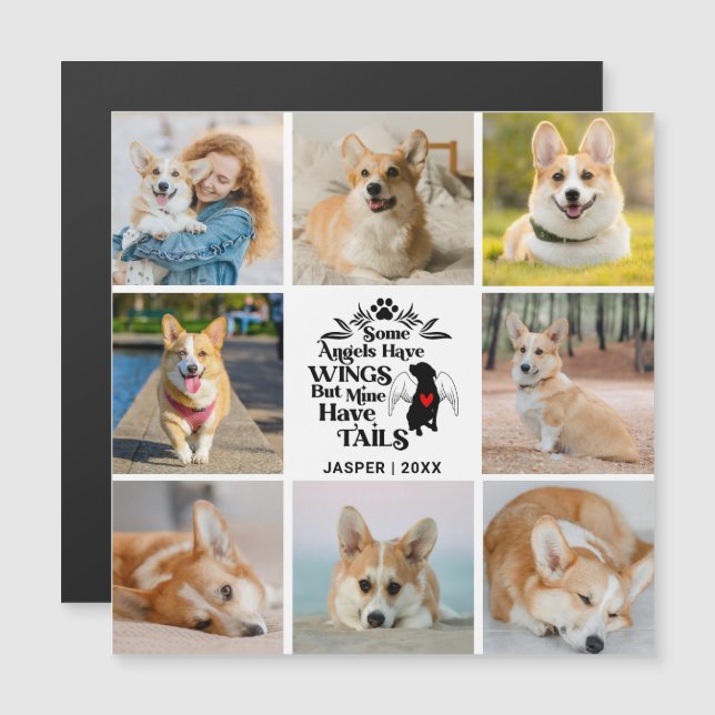 Tarjeta magnética de recuerdo de la pérdida de per (Anverso/Reverso)