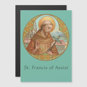 Tarjeta Magnética de San Francisco de Asís (BK02)