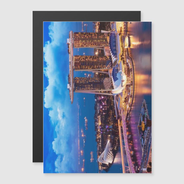 Tarjeta magnética de Singapur (Anverso/Reverso)