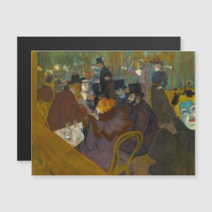 Tarjeta magnética de Toulouse-Lautrec - En el Roug