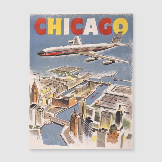 Tarjeta magnética de viajes de la época de Chicago (Anverso)