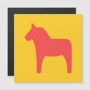 Tarjeta magnética del caballo de Dala