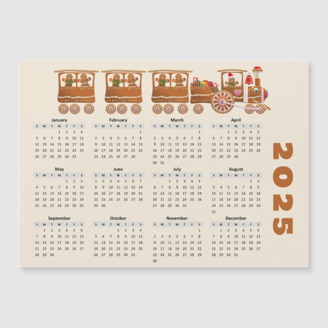 Tarjeta magnética del calendario de trenes de Ging (Anverso)