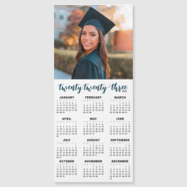 Tarjeta magnética del calendario fotográfico 2023
