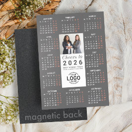 Tarjeta magnética del Calendario Gris Gris 2026 co