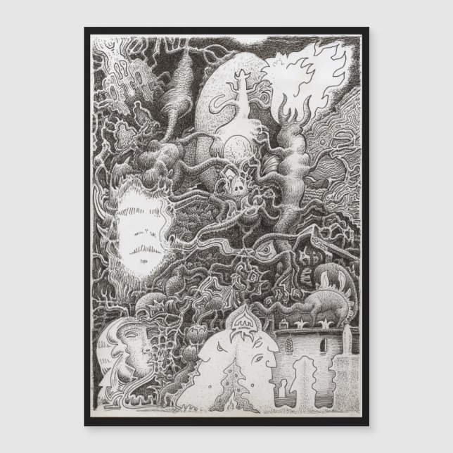 Tarjeta magnética del síndrome de Mindsucker (Anverso)