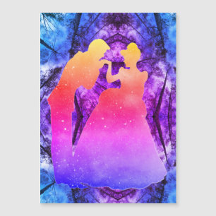 Tarjeta magnética delgada de amor