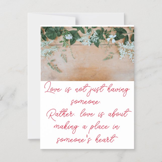 Tarjeta magnética delgada para los seres queridos (Anverso)