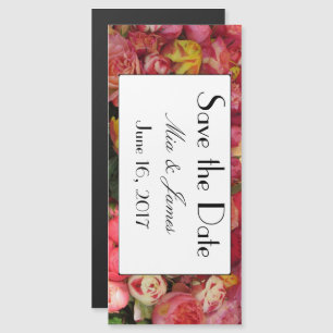 Tarjeta magnética delgada personalizable de 4"x9"