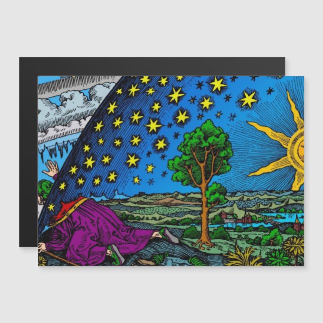 Tarjeta magnética Flammarion (Anverso/Reverso)