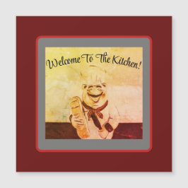 Tarjeta magnética frigorífica