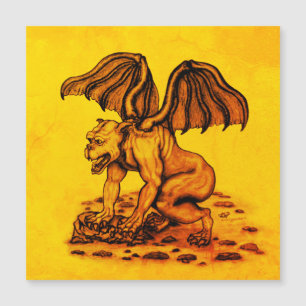 Tarjeta magnética Golem Gargoyle