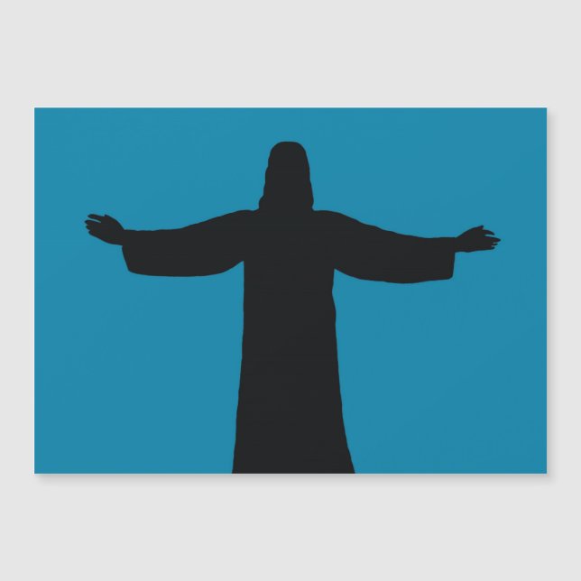 Tarjeta Magnética jesus cristiano  (Anverso)