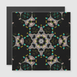 Tarjeta Magnética Kaleidoscopio de Noche de Tercio
