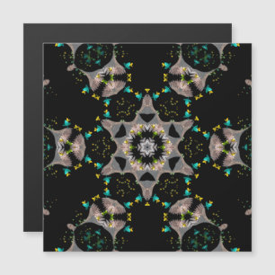 Tarjeta Magnética Kaleidoscopio de Noche de Tercio