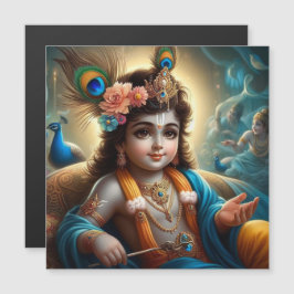 Tarjeta magnética Lord Krishna