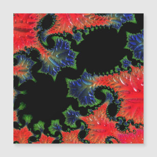 Tarjeta magnética Mandelbrot Garden