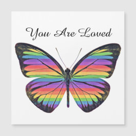 Tarjeta Magnética Mariposa Te Aman